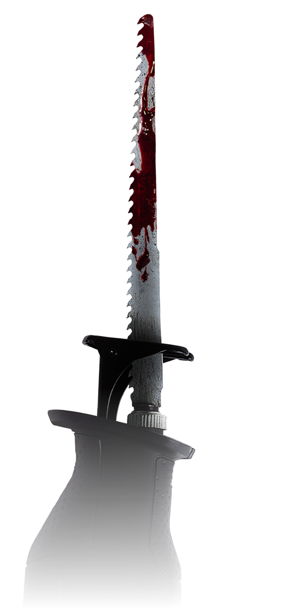 血がついた電動ノコギリ